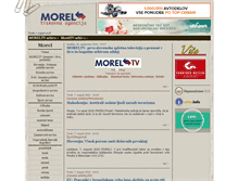 Tablet Screenshot of morel.si